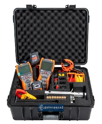 Zestaw do pomiarów instalacji fotowoltaicznych (PVM1020 KIT + MRU-10 + KT-256F) WMPLWME21 Sonel 1