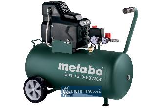Sprężarka tłokowa bezolejowa Metabo Basic 250-50 W OF 1-fazowa 601535000 1