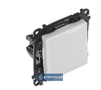 Valena life biały p/t łącznik schodowy bez ramki 752106 Legrand 1