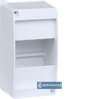 Rozdzielnica modułowa natynkowa 1x 4 IP30 bez klapki VD104NE Hager Polo 1