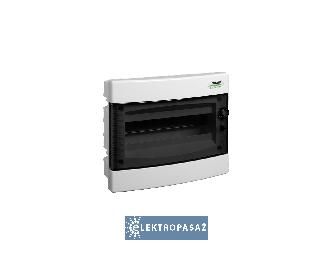 Rozdzielnica modułowa podtynkowa 1x12 N+PE IP40 klapka transparentna PNF 12T 101512 Noark 1
