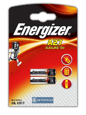 Bateria specjalistyczna alkaliczna A27 / GP27A 12V blister 2 bat. 639333 Energizer 1