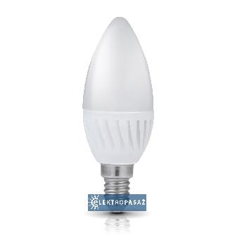 Żarówka LED świeczka E14  9,0W 900lm biała neutralna 200st. Premium KASWE149WNB Kobi 1