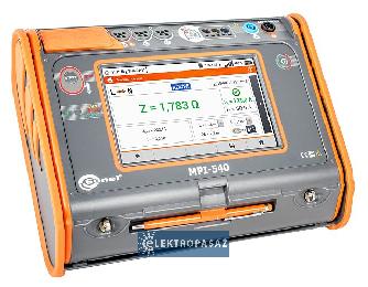 Miernik parametrów instalacji elektrycznej MPI-540 + cęgi F-3A 3szt. z certyfikatem kalibracji WMPLMPI540 Sonel 1