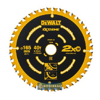 Tarcza pilarska EXTREME DeWalt DT10301-QZ (do pilarek sieciowych) 165x20x40Z 1