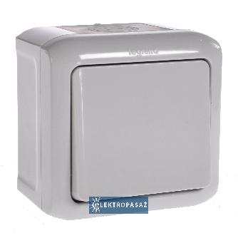 Forix IP44 szary łącznik zwierny IP44 782384 Legrand 1