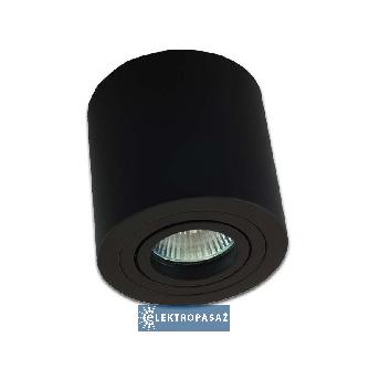 Oprawa natynkowa GU10 230V AC IP20 okrągła czarna ruchoma OH 36 KPOH36CZ Kobi 1