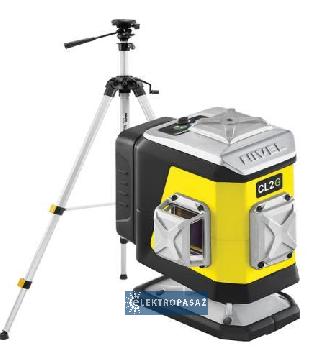 Laser krzyżowy 2x360st. Nivel CL2G wiązka zielona + statyw SJJ-M1 EX Bluetooth 1