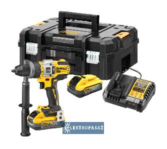 Wiertarko-wkrętarka DeWalt DCD999H2T-QW 18V XR 2x5,0Ah PowerStack TSTAK 1