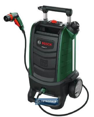 Akumulatorowa myjka Bosch Fontus 18 V 20 bar akumulator 1x2,5Ah wszechstronne czyszczenie 06008B6101 1