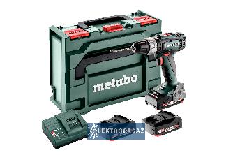 Akumulatorowa wiertarko-wkrętarka udarowa Metabo SB 18 L Set 18V 3x2,0Ah Li-Power metaBOX 145 602317540 1