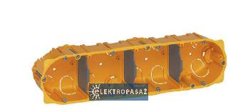 Puszka instalacyjna do płyt g-k 4x60mm płytka 50mm żółta Batibox 080054 Legrand 1