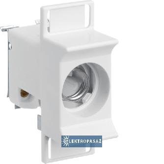 Gniazdo bezpiecznikowe ceramiczne na szynę  E14 1P 16A D01/1 400VAC LD01K16-1AS Hager Polo 1