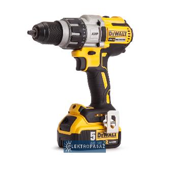 Wiertarko-wkrętarka akumulatorowa DeWalt DCD991P2 18V XR 2x5,0Ah Li-Ion TStak 1