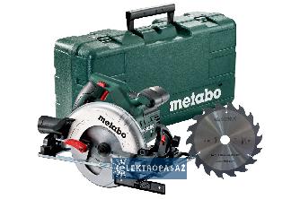 Ręczna pilarka tarczowa Metabo KS 55 FS Set 1200W tarcza 160mm + 2 piły tarczowe walizka 690903000 1