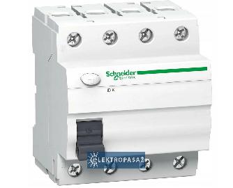 Wyłącznik różnicowoprądowy 4P 63A 0,03A typ AC Acti9 iID-63-4-30-AC A9Z11463 Schneider Electric 1