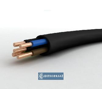 Kabel ziemny YKY 5x  6 żo 0,6/1KV G-103101 Tele-fonika Kable 1