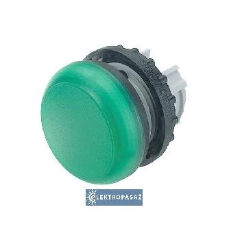 Główka lampki sygnalizacyjnej 22mm płaska zielona M22-L-G 216773 Eaton 1