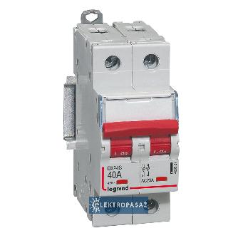 Rozłącznik izolacyjny modułowy 2P  40A FRX302 406527 Legrand 1