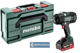 Klucz udarowy Metabo SSW 18 LTX 1450 BL 1/2 cala 1450Nm 2x5,5Ah Li-HD metaBOX 145 L 602401660 1