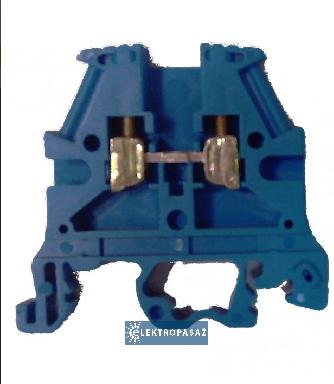 Złączka szynowa jednobiegunowa 2,5mm2 niebieska z1p-2,5n Viking 039300 Legrand 1