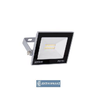 Naświetlacz LED Slim  10W 870lm biała neutralna IP65 szary Kroma Struhm 03770 Ideus 1