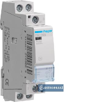 Stycznik modułowy 25A 2Z 0R 230V AC ESC225 Hager Polo 1