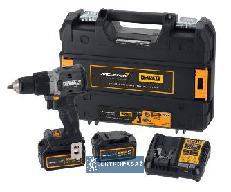 Wiertarko-wkrętarka udarowa DeWalt DCD85MP2T-QW 18V XR 2x5,0Ah BL 90Nm TSTAK MCLAREN Nowość 1