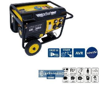 Agregat prądotwórczy ADLER AD-288S 2,8KW 230V benzyna 3800.288 1