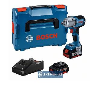 Klucz udarowy Bosch GDS 18V-450 PC 1/2 cala 450Nm 18V 2x4,0Ah Li-Ion ProCore L-Boxx 06019K4102 1