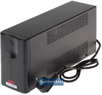 East zasilacz awaryjny UPS UPS650-T-LI/LED  390W 12V Tower line-interactive port USB 1x7Ah 1