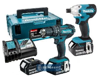 Zestaw narzędzi Combo Makita DLX2339JX1 18V 3x5,0Ah Li-Ion DDF482 + DTD156 Makpac 1