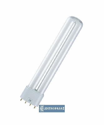 Świetlówka kompaktowa wtykowa 2G11 (4-pin) 18W 1200lm biała neutralna Dulux L 18W/840 4050300010724 Ledvance  1