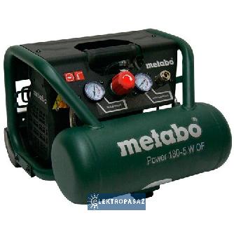 Sprężarka tłokowa bezolejowa Metabo Power 180-5 W OF 1-fazowa 601531000 1