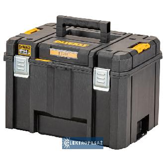 Skrzynka narzędziowa systemowa DeWalt TStak 440x 290x 335mm głęboka ładowność 30kg IP54 DWST83346-1 1