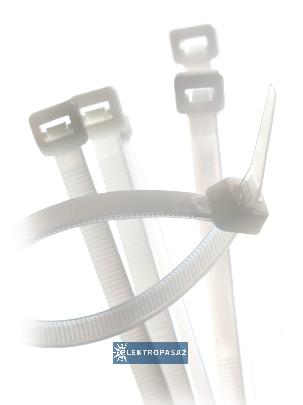 Opaska kablowa  203x 2,5 mm biała GT GT-200MC Trytyt 1