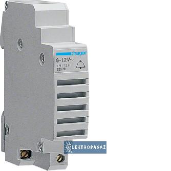 Dzwonek modułowy na szynę 230V 85dB IP20 SU213 Hager Polo 1