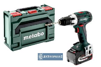 Wiertarko-wkrętarka Metabo BS 18 LT 18V 2x4,0Ah Li-Ion metaBOX 145 602102500 1