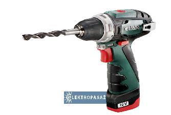 Wiertarko-wkrętarka Metabo PowerMaxx BS 10,8 Basic 2x2,0Ah Li-Power 600984000 1