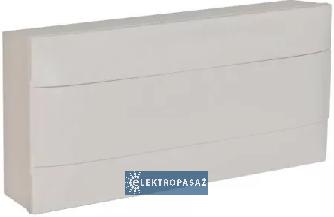 Rozdzielnica modułowa natynkowa 1x22 N+PE IP40 IK07 z klapką białą Practibox S 137425 Legrand 1