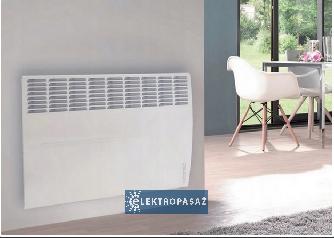 Grzejnik konwekcyjny elektryczny 1500W F120 naścienny biały termostat z programatorem 002472 Atlantic 1