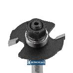 Frez trzpieniowy do rowkowania CNC Premium z frezem nasadzanym rowkującym D=40xH=2/d=8 FT914-4008-0001 Globus 4