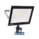 Naświetlacz LED Slim czujnik ruchu  50W 4000lm biała zimna IP65 szary Kroma Struhm 03707 Ideus 1