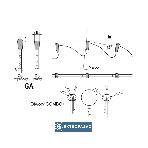 Piła tarczowa HM 300x30x3,2/2,5/120z GA-5 (Cu) otw.Combo Aluex-5 do cięcia Al i tworzyw do 3mm PS415-0300-0004 Globus 3