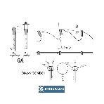 Piła tarczowa HM 350x30x3,2/2,5/108z GA5 (Cu) otw.Combo Aluex+5 do cięcia Al i tworzyw pow.3mm PS415-0350-0003 Globus 3