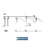 Piła tarczowa HM do elektronarzędzi 160x20x2,2x1,6/56z GS5 ZAG 2 Wood do zagłębiarek PS664-0160-0002 Globus 2