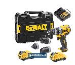 Wiertarko-wkrętarka DeWalt DCD703L2T-QW 57Nm 12V XR 2x3Ah Li-Ion + wymienne głowice TSTAK 1