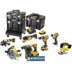 Zestaw narzędzi Combo DeWalt DCK685P3T-QW 18V XR 3x5,0Ah Li-Ion 6-częściowy TSTAK 1