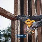 Akumulatorowa piła szablasta DeWalt DCS386NT-XJ 18V FlexVolt ADVANTAGE bez akumulatora i ładowarki TSTAK VI 4