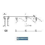 Piła tarczowa HM do elektronarzędzi 160x30x2,2x1,6/36z GS12 ZAG 4 Standard do zagłębiarek PS668-0160-0002 Globus 2